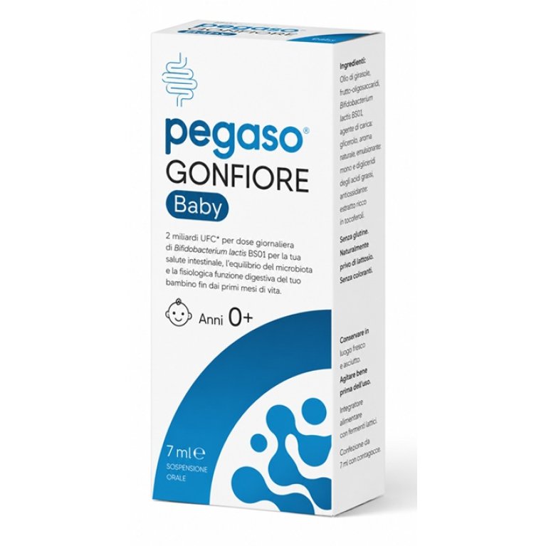 Pegaso Gonfiore baby fermenti lattici in gocce 7 ml Pegaso Gonfiore baby fermenti lattici in gocce 7 ml