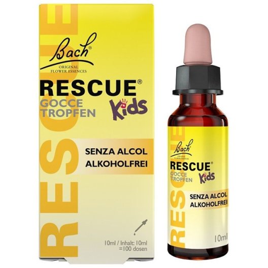 Rescue Remedy Kids Fiori di Bach 10ml | Senza Alcol per Bambini Rescue Remedy Kids Fiori di Bach 10ml | Senza Alcol per Bambini