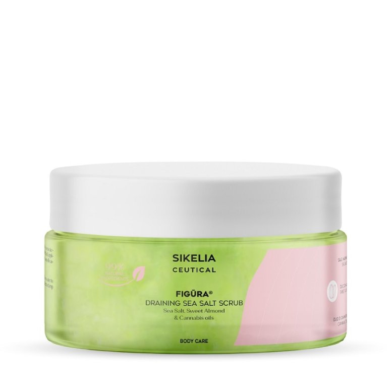 Figura Draining Sea Salt Scrub - scrub corpo drenante - 300 ml Figura Draining Sea Salt Scrub - scrub corpo drenante - 300 ml