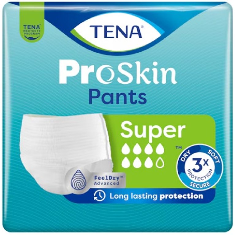Tena Pants Super L - 7 gocce - 10 mutandine assorbenti per l'incontinenza 