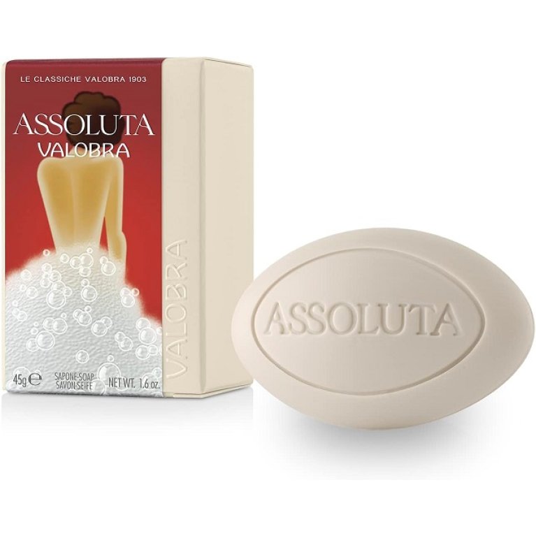 Valobra Saponetta Assoluta 45g | Sapone al Burro di Karité per Pelli Secche