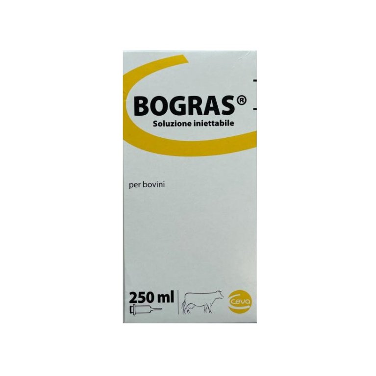 Bogras soluzione iniettabile per bovini - 250 ml