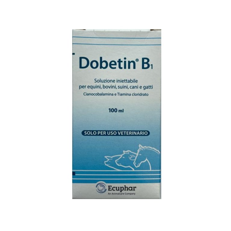 Dobetin B1 vitamina B1 iniettabile ad uso veterinario - 100 ml Dobetin B1 vitamina B1 iniettabile ad uso veterinario - 100 ml