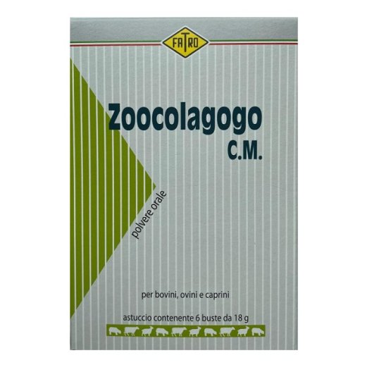 Zoocolagogo c.m. polvere per disordini gastrici ed intestinali 6 buste Zoocolagogo c.m. polvere per disordini gastrici ed intestinali 6 buste