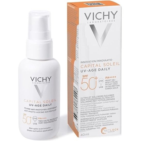 Vichy Capital Soleil UV-Age Daily fluido anti-fotoinvecchiamento SPF50+ - 40 ml
