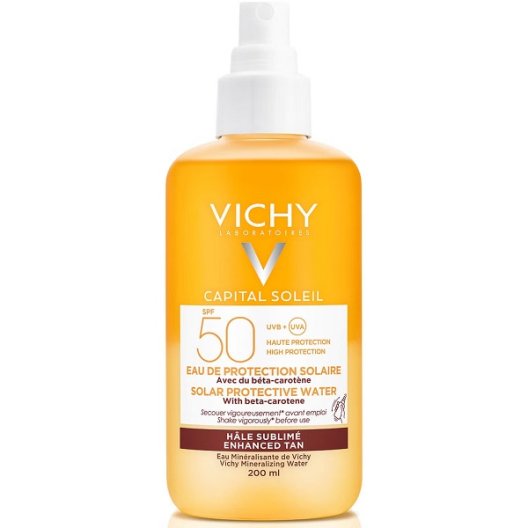 Vichy Capital Soleil Acqua solare protettiva abbronzante SPF50+ - 200 ml