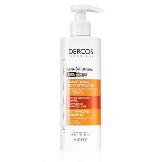 Dercos Kera-Solutions Shampoo ristrutturante per capelli stressati e danneggiati - 250 ml Dercos Kera-Solutions Shampoo ristrutturante per capelli stressati e danneggiati - 250 ml