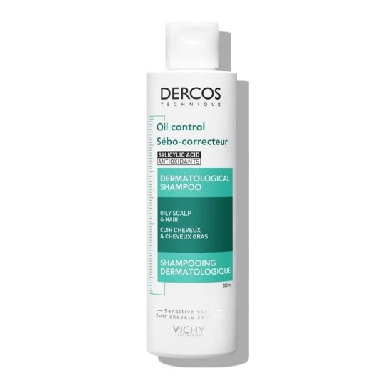 Dercos shampoo trattante avanzato sebo-regolatore 200 ml Dercos shampoo trattante avanzato sebo-regolatore 200 ml