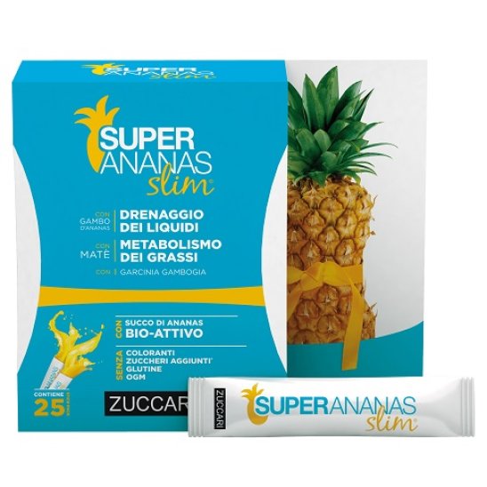 Super ananas slim - per il controllo del peso corporeo - 25 bustine Super ananas slim - per il controllo del peso corporeo - 25 bustine