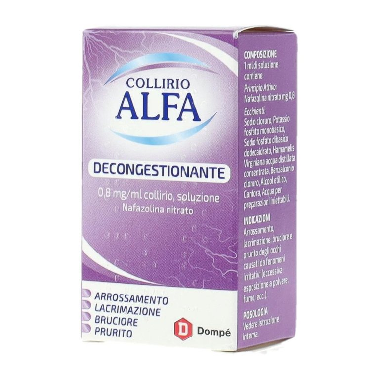 COLLIRIO ALFA DEC*GTT FL 10ML COLLIRIO ALFA DEC*GTT FL 10ML