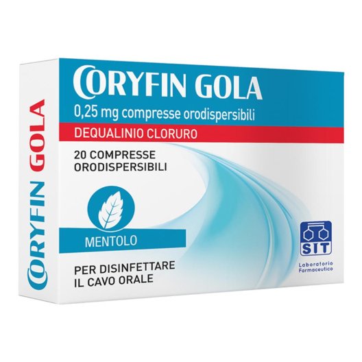 CORYFIN GOLA*20CPR 0,25MG CORYFIN GOLA*20CPR 0,25MG