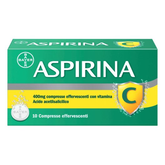 ASPIRINA C*10CPR EFF 400+240MG ASPIRINA C*10CPR EFF 400+240MG