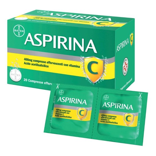 ASPIRINA C*20CPR EFF 400+240MG ASPIRINA C*20CPR EFF 400+240MG