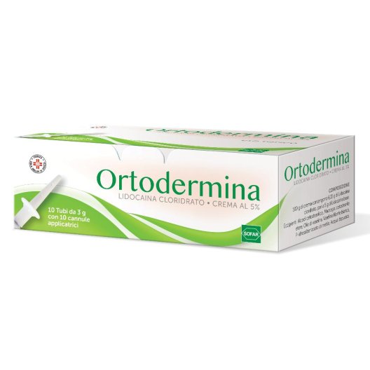 ORTODERMINA*10TUBI CREMA 3G 5% ORTODERMINA*10TUBI CREMA 3G 5%