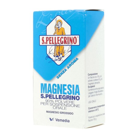 MAGNESIA S.PELL*POLV 100G 90% MAGNESIA S.PELL*POLV 100G 90%