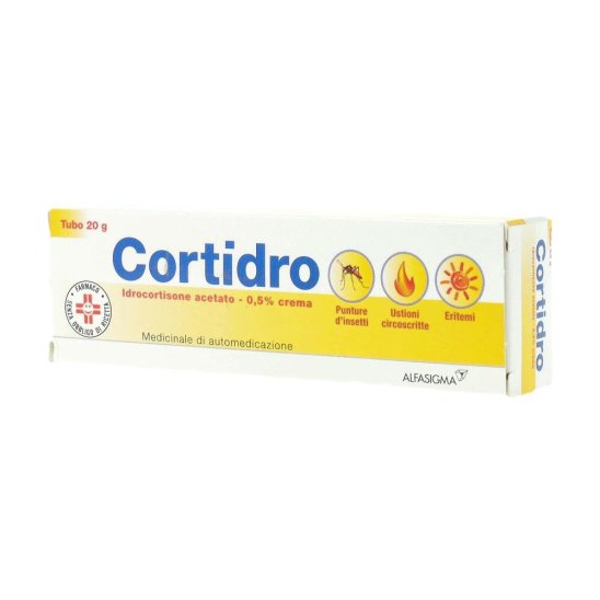 Cortidro crema cortisonica - 0,5% idrocortisone - 20 grammi