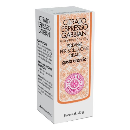 CITRATO ESPR.GABB.*FL 43G ARAN
