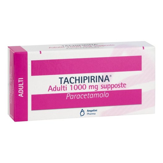 Tachipirina 1000 mg supposte adulti - 10 supposte Tachipirina 1000 mg supposte adulti - 10 supposte