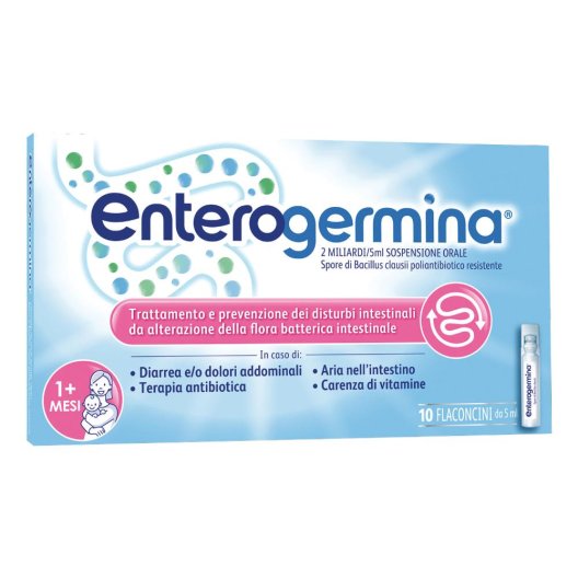 ENTEROGERMINA*OS 10FL 2MLD/5ML ENTEROGERMINA*OS 10FL 2MLD/5ML