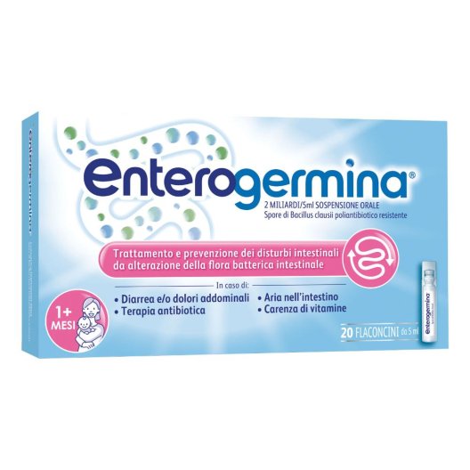 ENTEROGERMINA*OS 20FL 2MLD/5ML ENTEROGERMINA*OS 20FL 2MLD/5ML