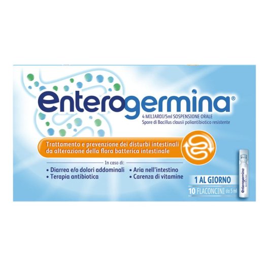 ENTEROGERMINA*OS 10FL 4MLD 5ML ENTEROGERMINA*OS 10FL 4MLD 5ML