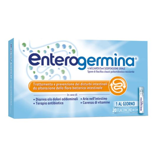 ENTEROGERMINA*OS 20FL 4MLD 5ML ENTEROGERMINA*OS 20FL 4MLD 5ML