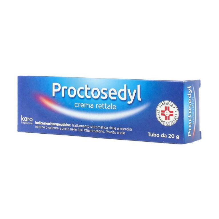 PROCTOSEDYL*CREMA RETT 20G PROCTOSEDYL*CREMA RETT 20G