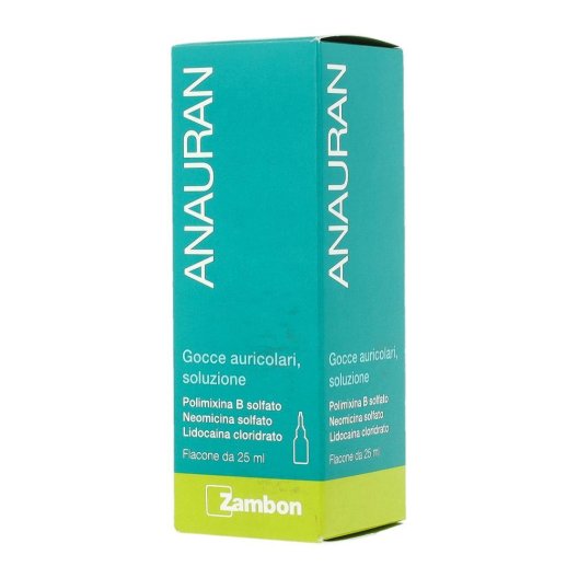 ANAURAN*GTT AURIC FL 25ML