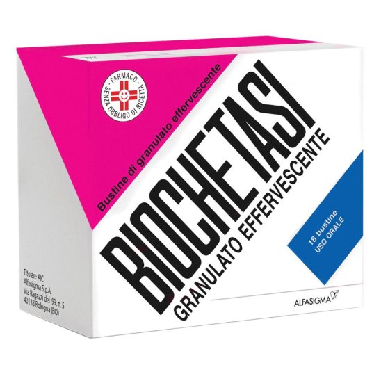Biochetasi Bustine effervescenti - 18 bustine Biochetasi Bustine effervescenti - 18 bustine