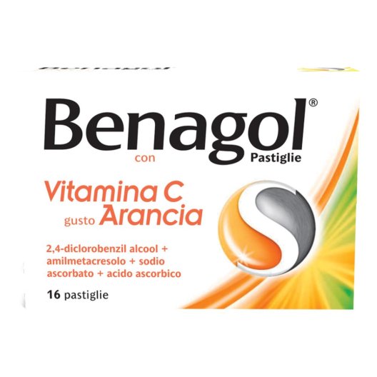 BENAGOL VIT C*16PAST ARANCIA BENAGOL VIT C*16PAST ARANCIA