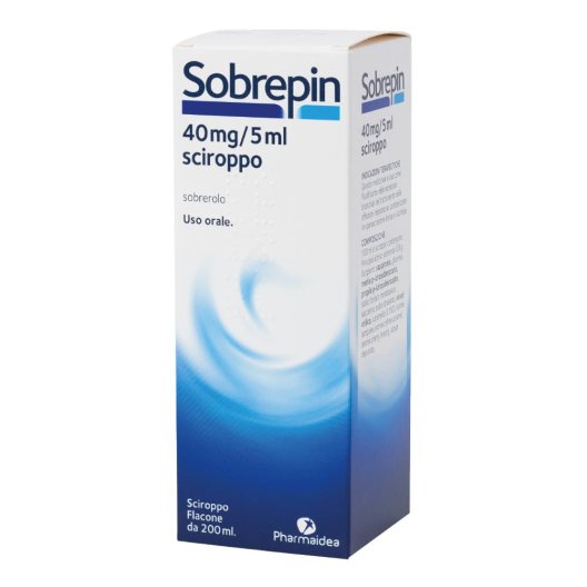 SOBREPIN*SCIR 200ML 40MG/5ML SOBREPIN*SCIR 200ML 40MG/5ML
