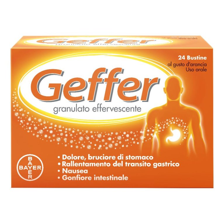 Geffer granulato effervescente - 24 bustine