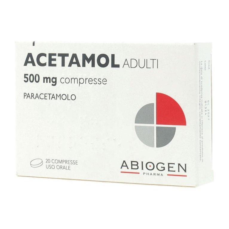 ACETAMOL*AD 20CPR 500MG ACETAMOL*AD 20CPR 500MG