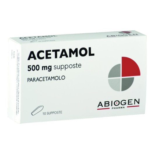 ACETAMOL*BB 10 SUP. 500 MG ACETAMOL*BB 10 SUP. 500 MG