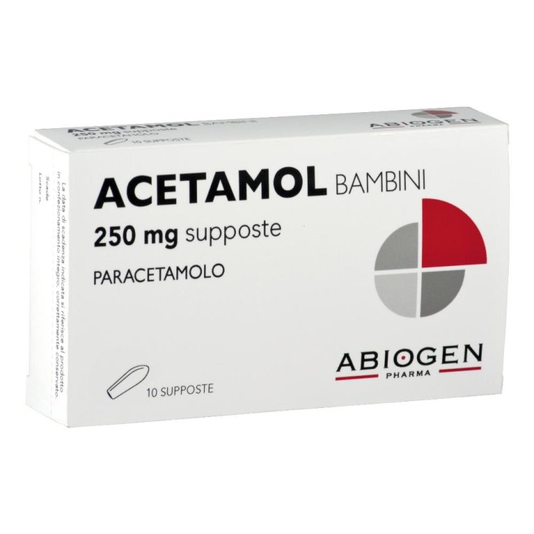 ACETAMOL*10 PRIMESUP. 250 MG