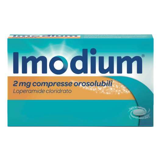 IMODIUM*12CPR OROSOL 2MG IMODIUM*12CPR OROSOL 2MG
