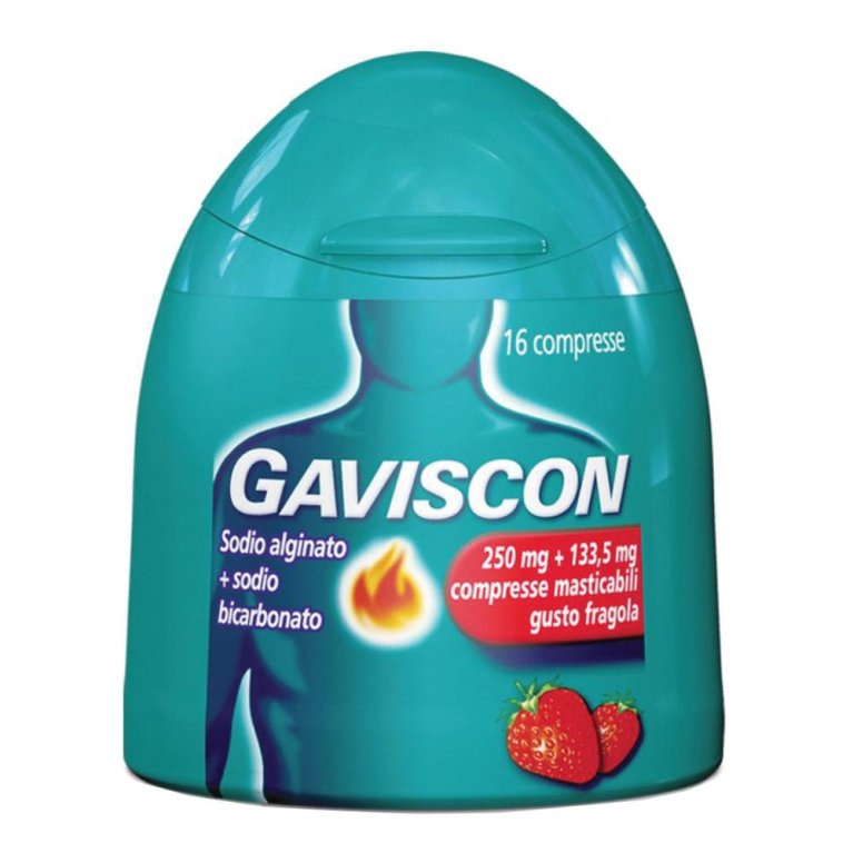 GAVISCON*16CPR FRAG250+133,5MG GAVISCON*16CPR FRAG250+133,5MG