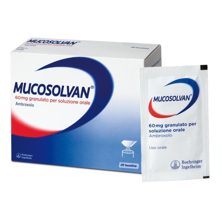 MUCOSOLVAN*AD 20BUST 60MG MUCOSOLVAN*AD 20BUST 60MG