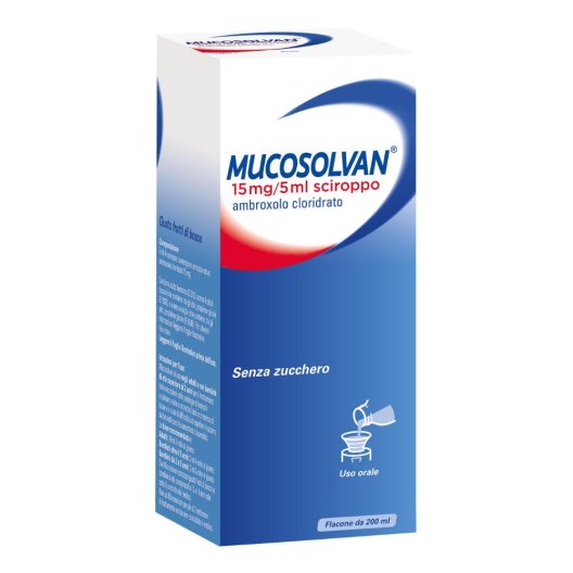 MUCOSOLVAN*SCIR 200ML 15MG/5ML