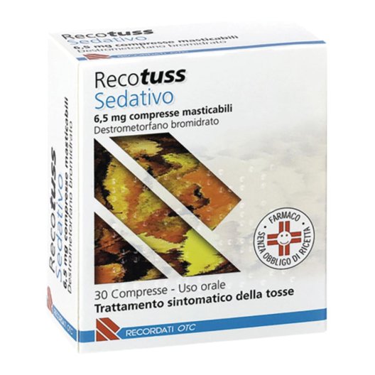 RECOTUSS SEDAT.*30CPR MAST6,5M RECOTUSS SEDAT.*30CPR MAST6,5M