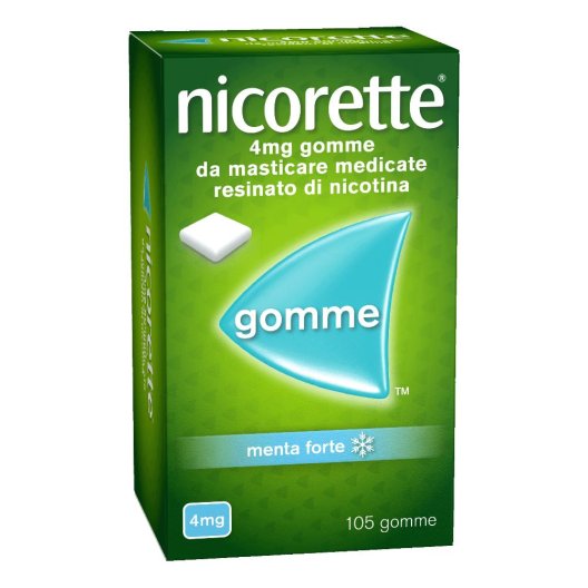 NICORETTE*105GOMME MAST 4MG ME NICORETTE*105GOMME MAST 4MG ME
