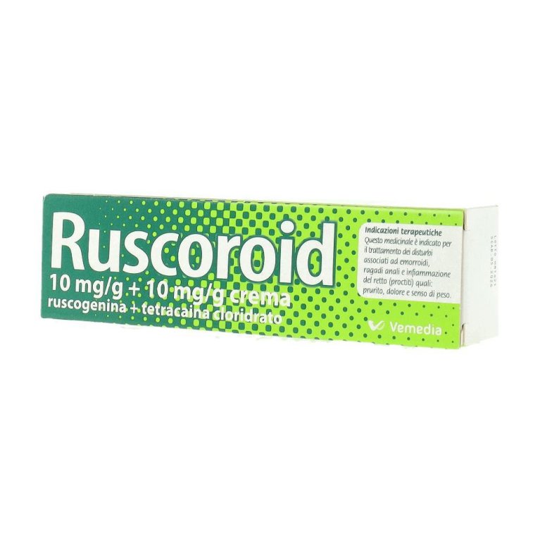RUSCOROID*CREMA RETT 40G 1%+1%