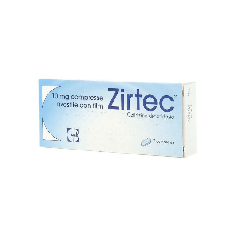 ZIRTEC*7CPR RIV 10MG ZIRTEC*7CPR RIV 10MG