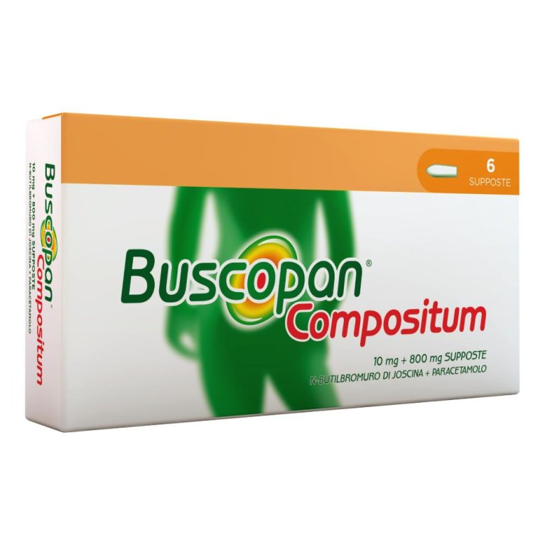 BUSCOPAN COMPOSITUM*6SUPP BUSCOPAN COMPOSITUM*6SUPP