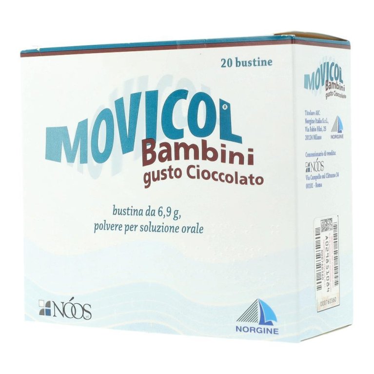 MOVICOL*CIOCCOL BB 20BUST 6,9G MOVICOL*CIOCCOL BB 20BUST 6,9G