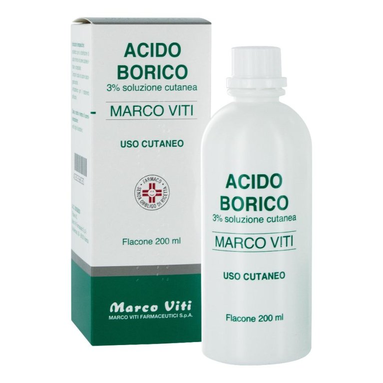ACIDO BORICO MV*3% 200ML ACIDO BORICO MV*3% 200ML