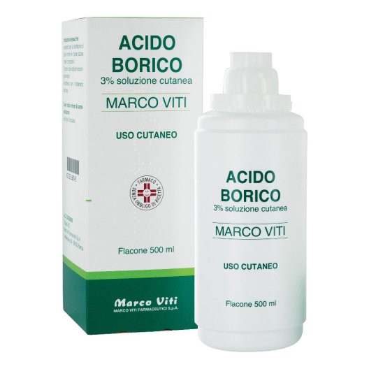 Acido borico 3% Marco Viti - 500 ml