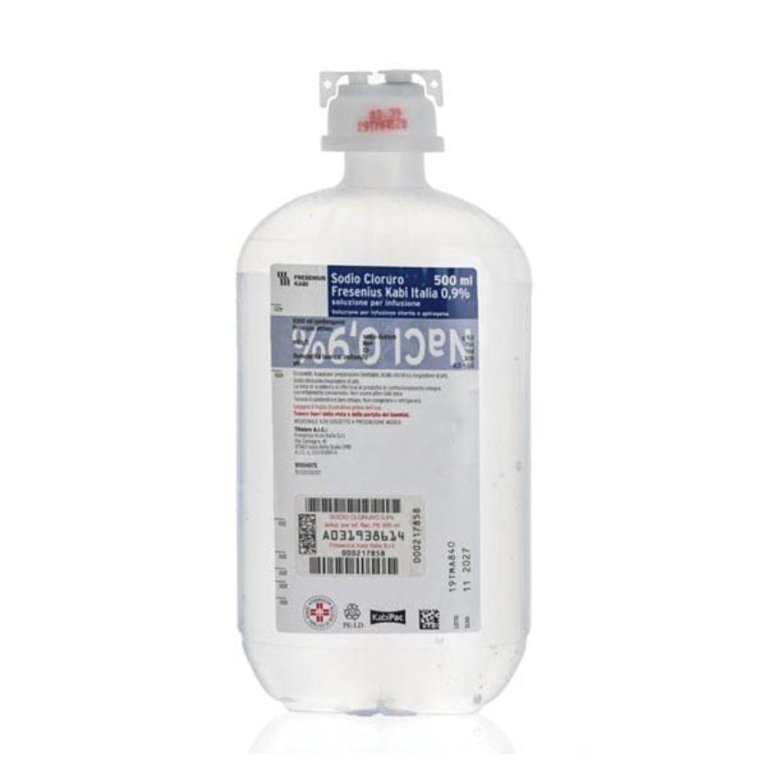 SODIO CLORURO FKI*0,9%500ML PE SODIO CLORURO FKI*0,9%500ML PE