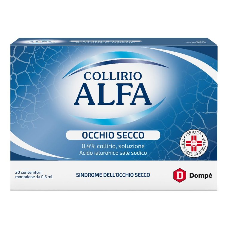 Collirio Alfa Occhio Secco - 20 flaconcini monodose