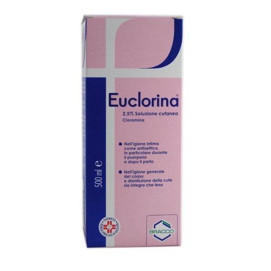 EUCLORINA 2,5%*1FL 500ML EUCLORINA 2,5%*1FL 500ML